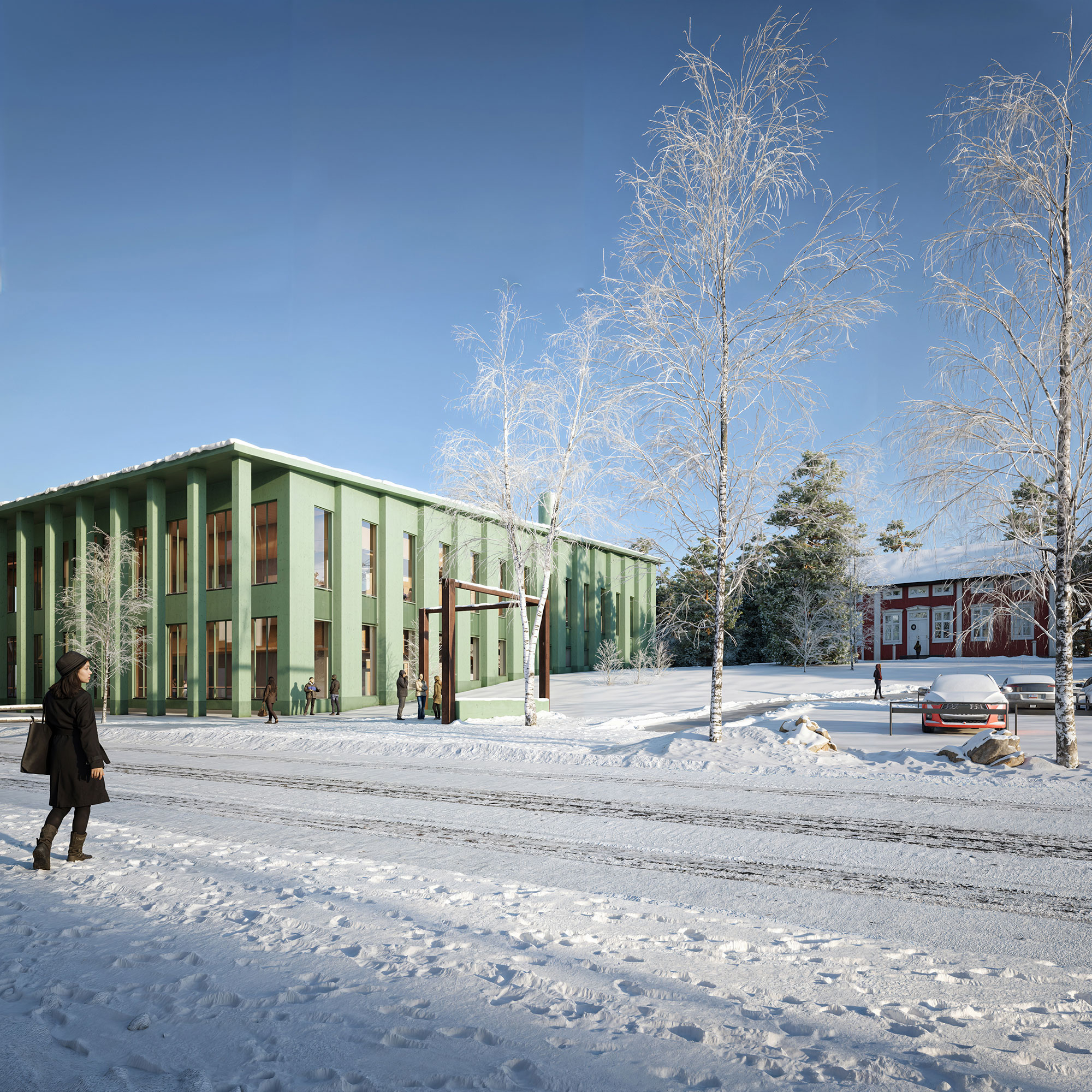 Första spadtaget för Framtidens campus Luleå