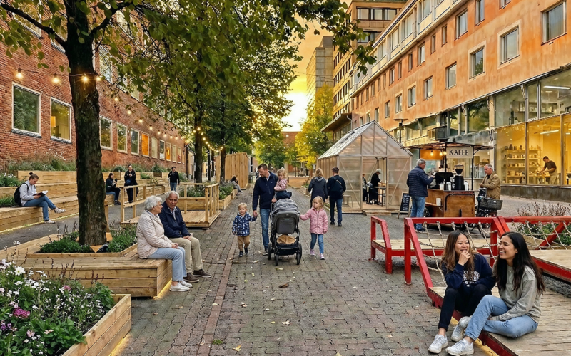 Trädgårdsgatan Skellefteå