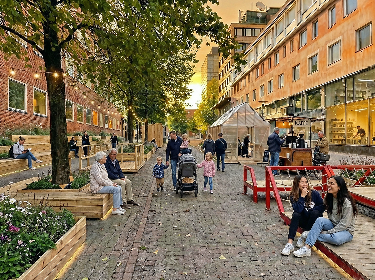 Trädgårdsgatan Skellefteå