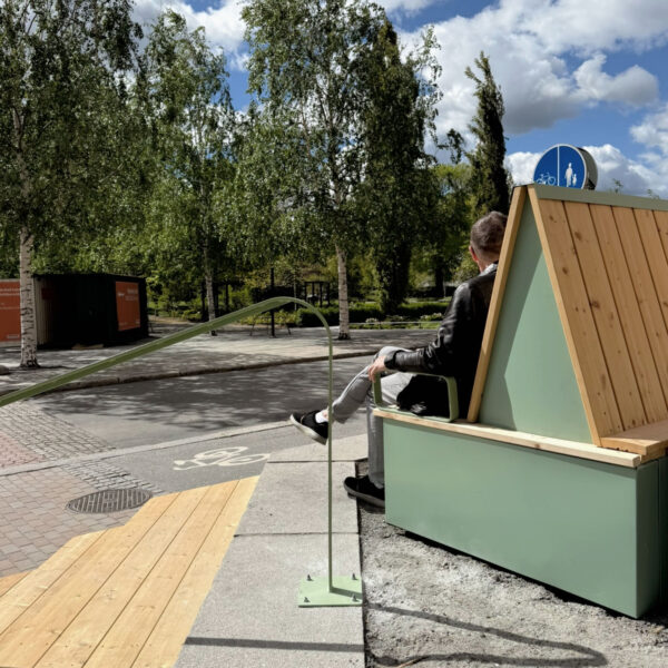 man hus Trädgårdsgatan Skellefteå