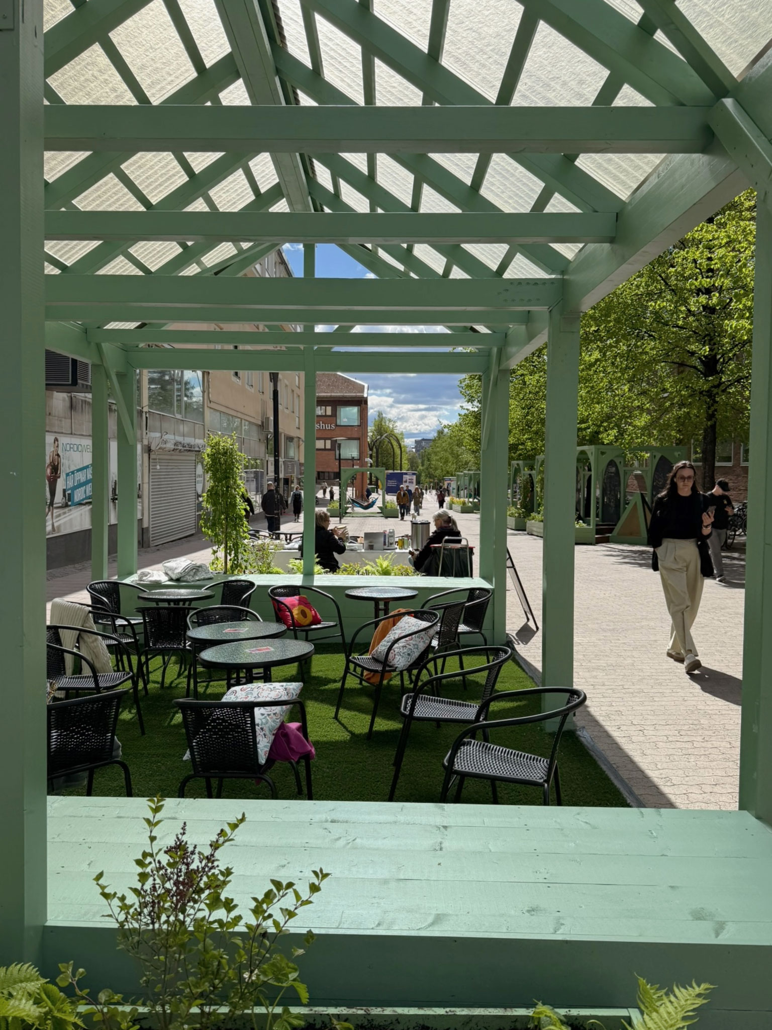 paviljong Trädgårdsgatan Skellefteå
